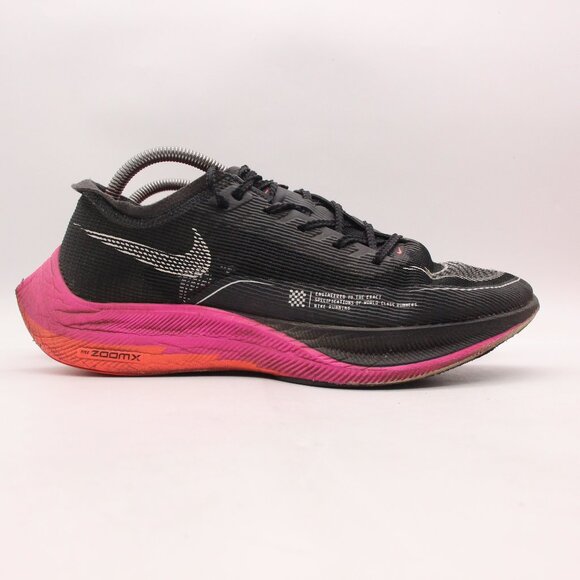 Nike Air ZoomX Vaporfly Next% 2 Mens Size 9.5 Raptors Black Running CU4111-002 - Picture 1 of 10